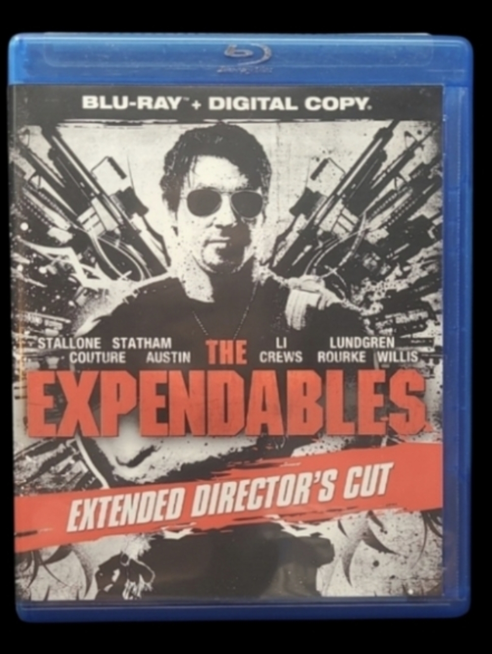 NEW - BLU-RAY DISC "THE EXPENDABLES" EXTENDED DIRECTOR'S CUT
